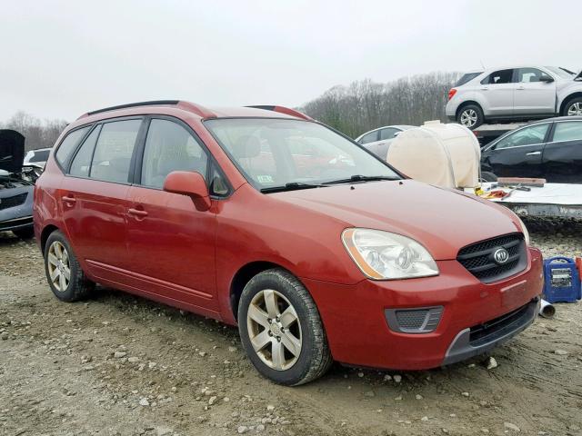 KNAFG526677119707 - 2007 KIA RONDO LX RED photo 1