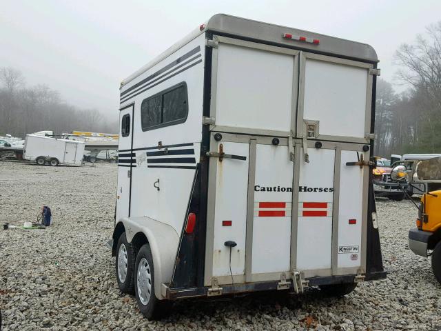 1K9121226XK049065 - 1999 TRAIL KING UTILITY თეთრი ფოტო 3