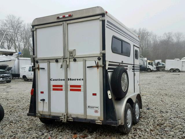 1K9121226XK049065 - 1999 TRAIL KING UTILITY თეთრი ფოტო 4