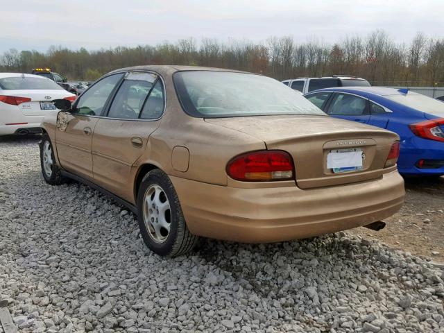 1G3WS52K9WF315546 - 1998 OLDSMOBILE INTRIGUE G GOLD photo 3