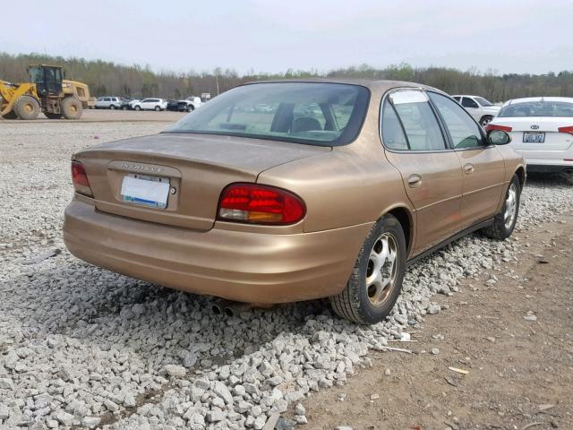 1G3WS52K9WF315546 - 1998 OLDSMOBILE INTRIGUE G GOLD photo 4