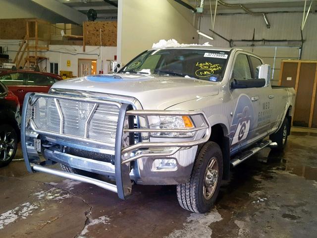 3C63D3JL3CG344568 - 2012 DODGE RAM 3500 L SILVER photo 2