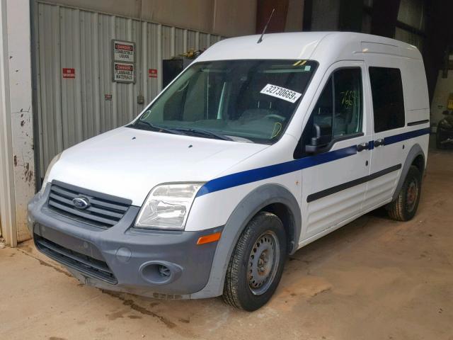 NM0LS6AN5DT134959 - 2013 FORD TRANSIT CO WHITE photo 2