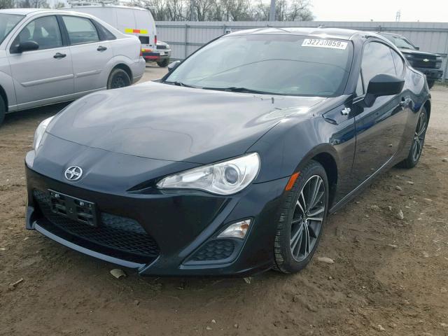 JF1ZNAA15D1709230 - 2013 TOYOTA SCION FR-S BLACK photo 2