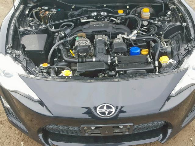 JF1ZNAA15D1709230 - 2013 TOYOTA SCION FR-S BLACK photo 7