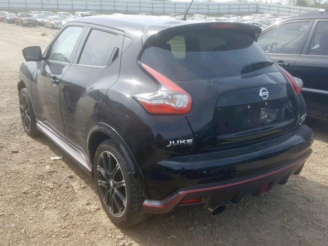 JN8DF5MV9FT250268 - 2015 NISSAN JUKE NISMO BLACK photo 3