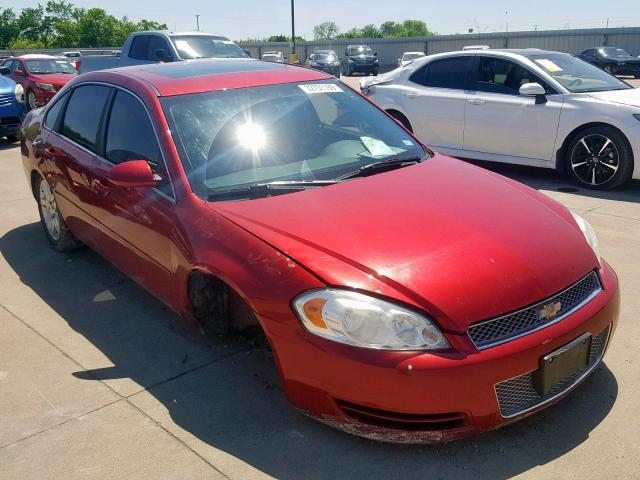 2G1WB5E39E1120890 - 2014 CHEVROLET IMPALA LIM RED photo 1