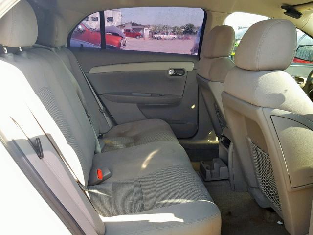 1G1ZH57B19F231870 - 2009 CHEVROLET MALIBU 1LT 白色 照片 6