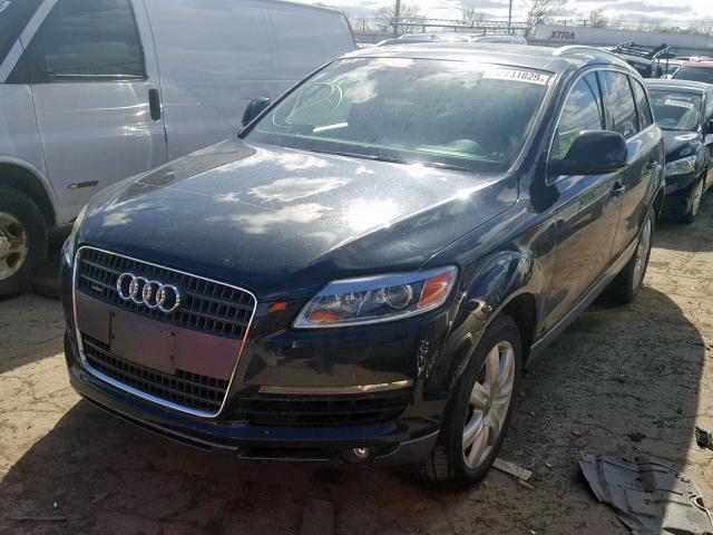 WA1BV74L07D031575 - 2007 AUDI Q7 4.2 QUA BLACK photo 2