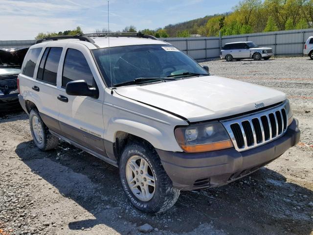 1J4GW48S02C108866 - 2002 JEEP GRAND CHER WHITE photo 1