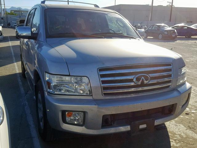 5N3AA08C67N800494 - 2007 INFINITI QX56 SILVER photo 1