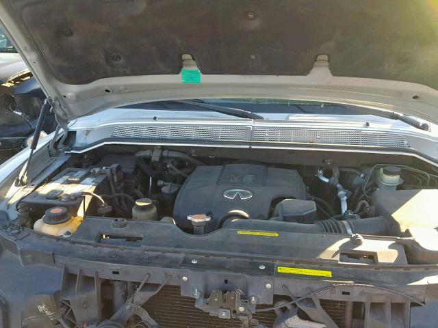 5N3AA08C67N800494 - 2007 INFINITI QX56 SILVER photo 7