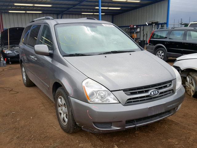 KNDMG4C3XA6337395 - 2010 KIA SEDONA LX SILVER photo 1