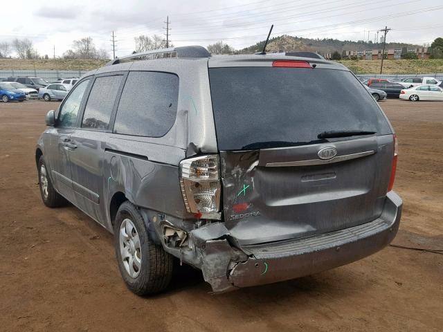 KNDMG4C3XA6337395 - 2010 KIA SEDONA LX SILVER photo 4