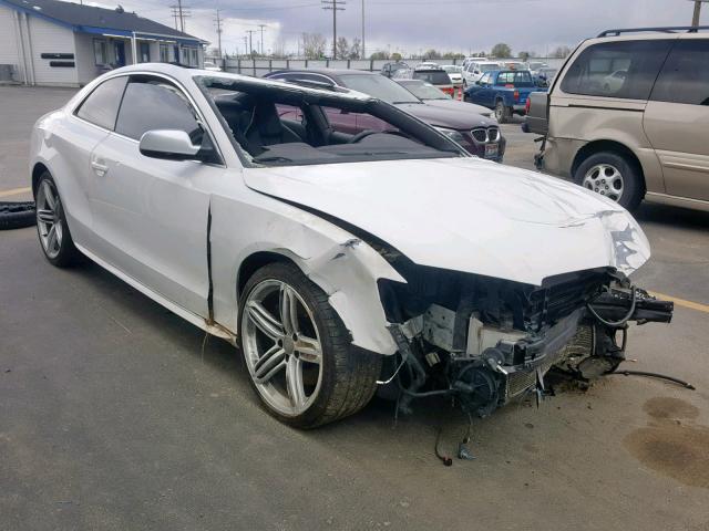 WAUVVAFR2BA073867 - 2011 AUDI S5 PRESTIG WHITE photo 1