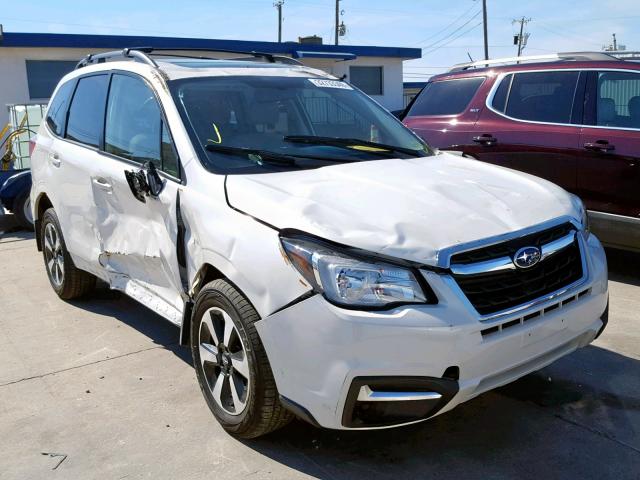 JF2SJAEC9JH555788 - 2018 SUBARU FORESTER 2 WHITE photo 1