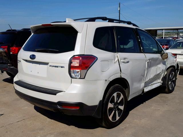 JF2SJAEC9JH555788 - 2018 SUBARU FORESTER 2 WHITE photo 4