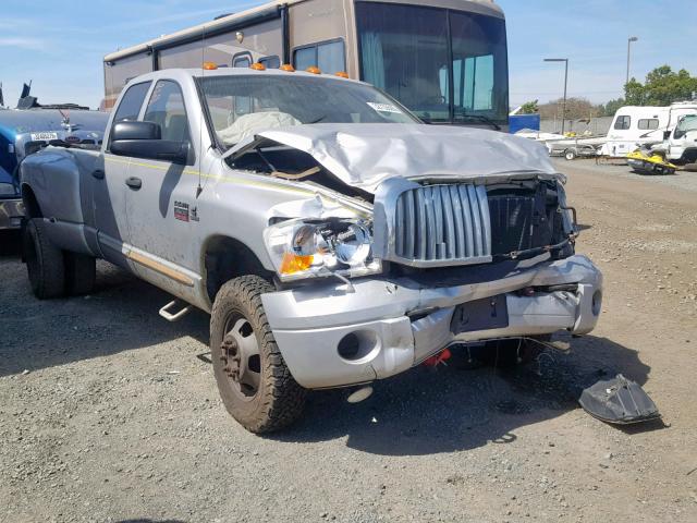 3D7MX48C87G719060 - 2007 DODGE RAM 3500 S SILVER photo 1