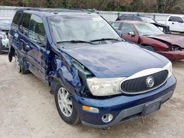 5GAET13P442278231 - 2004 BUICK RAINIER CX BLUE photo 1