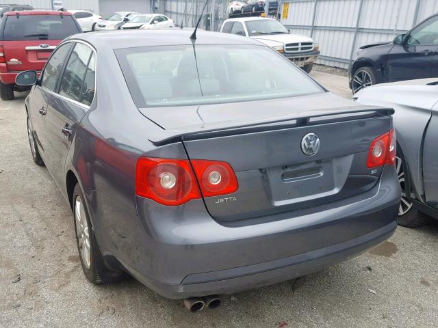 3VWEF71K67M055358 - 2007 VOLKSWAGEN JETTA WOLF GRAY photo 3