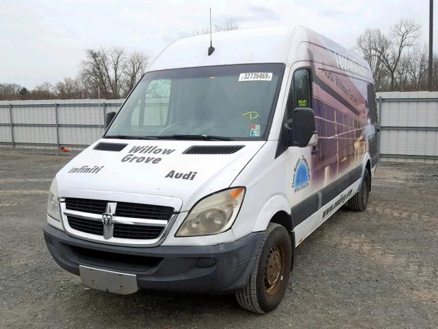 WD0PE845885252248 - 2008 DODGE SPRINTER 2 WHITE photo 2