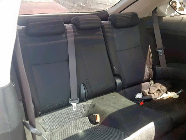 JTKDE3B78A0311880 - 2010 TOYOTA SCION TC BLACK photo 6