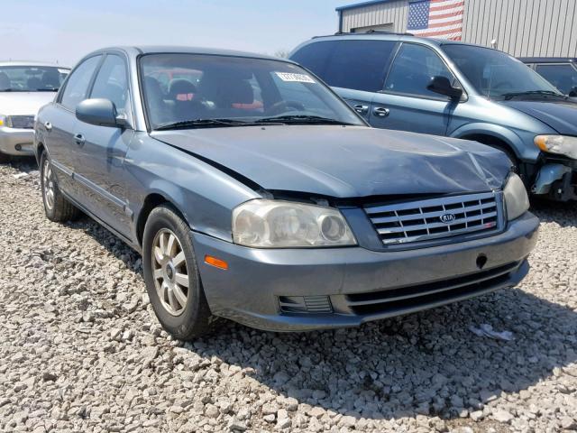 KNAGD124215032121 - 2001 KIA OPTIMA MAG GRAY photo 1