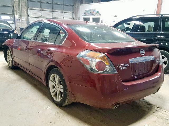 1N4BL2AP2AN433269 - 2010 NISSAN ALTIMA SR MAROON photo 3