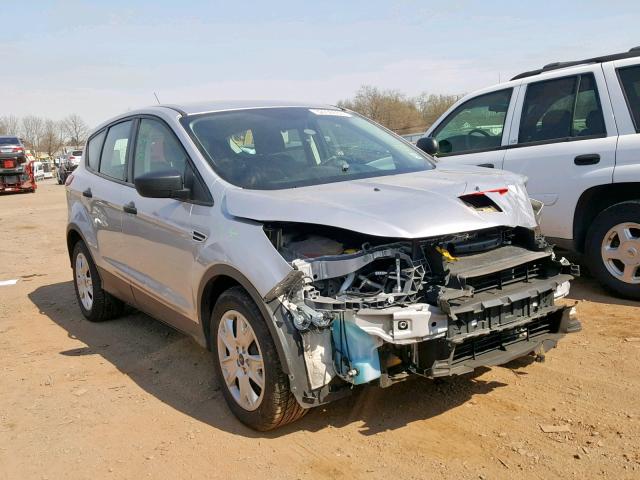 1FMCU0F70FUC65293 - 2015 FORD ESCAPE S SILVER photo 1