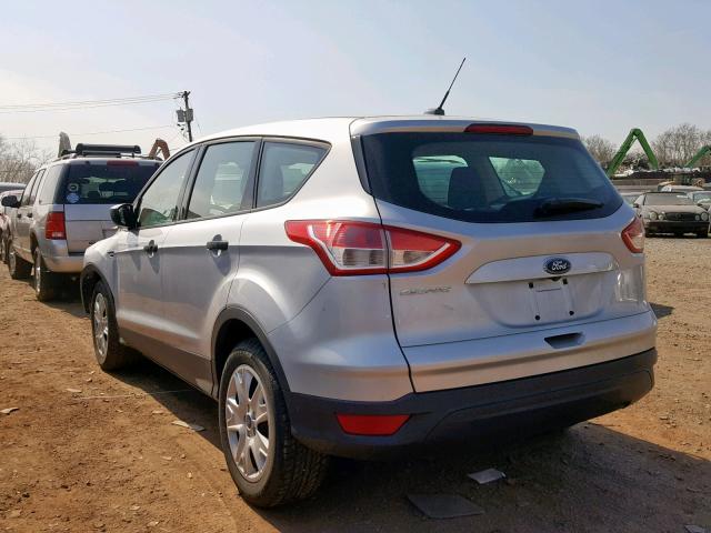 1FMCU0F70FUC65293 - 2015 FORD ESCAPE S SILVER photo 3