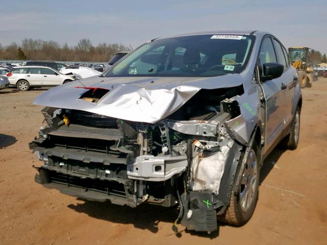 1FMCU0F70FUC65293 - 2015 FORD ESCAPE S SILVER photo 9