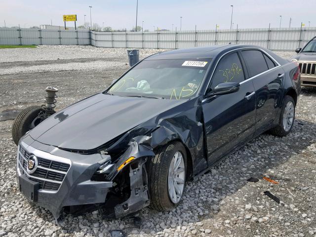 1G6AR5SX4E0152052 - 2014 CADILLAC CTS LUXURY GRAY photo 2