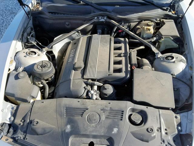 4USBT33584LS48732 - 2004 BMW Z4 2.5 SILVER photo 7