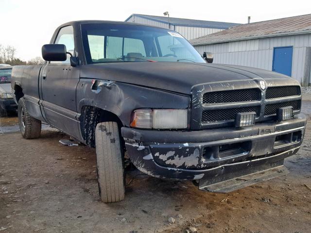 1B7JC26Z8RS550562 - 1994 DODGE RAM 2500 BLACK photo 1