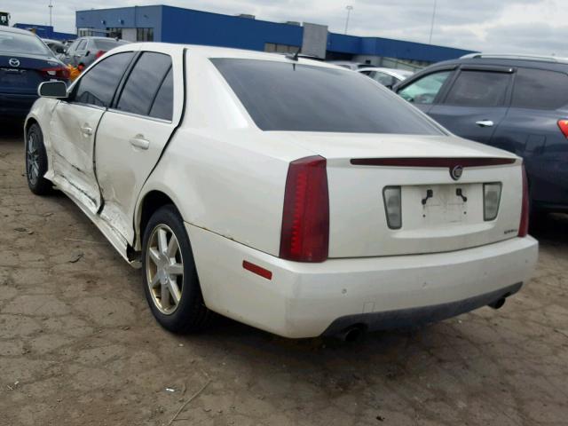 1G6DW677360189745 - 2006 CADILLAC STS WHITE photo 3