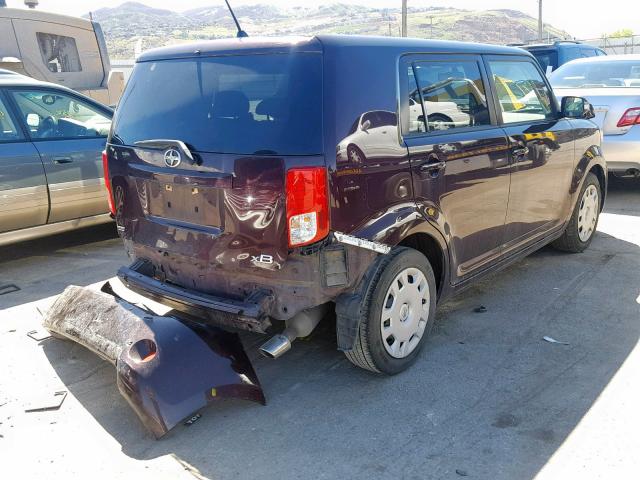 JTLZE4FE5FJ081071 - 2015 TOYOTA SCION XB 勃艮第红 照片 4