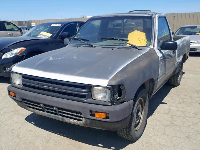 JT4RN81P8K5016195 - 1989 TOYOTA PICKUP 1/2 CHARCOAL photo 2