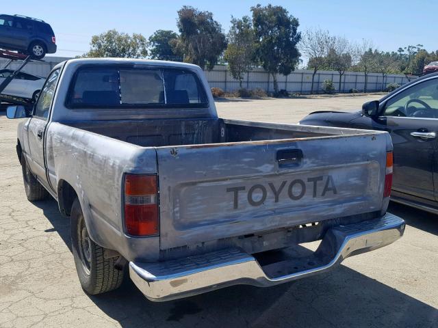 JT4RN81P8K5016195 - 1989 TOYOTA PICKUP 1/2 CHARCOAL photo 3