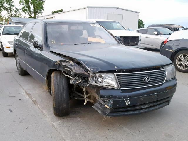 JT8BH22F1T0038855 - 1996 LEXUS LS 400 BLACK photo 1