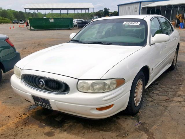 1G4HP54K514194148 - 2001 BUICK LESABRE CU WHITE photo 2