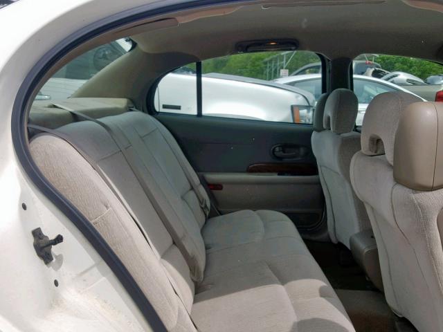 1G4HP54K514194148 - 2001 BUICK LESABRE CU WHITE photo 6