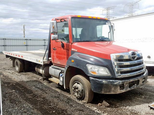 5PVNJ8JN1D4S51300 - 2013 HINO 258/268 RED photo 1