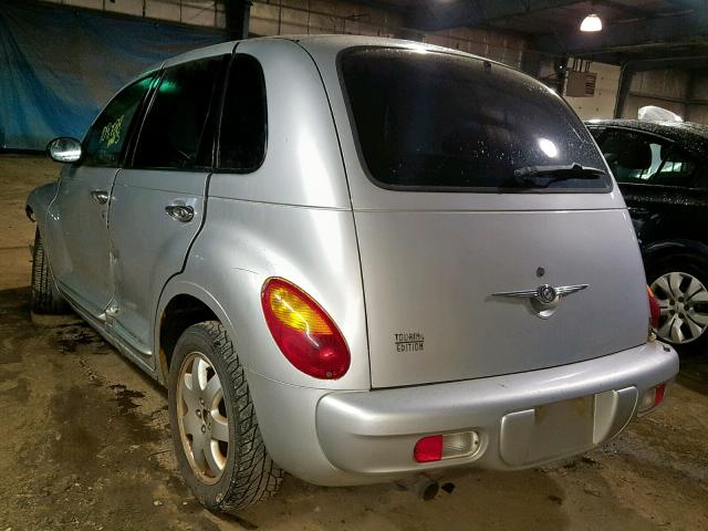 3C4FY58B83T584273 - 2003 CHRYSLER PT CRUISER SILVER photo 3