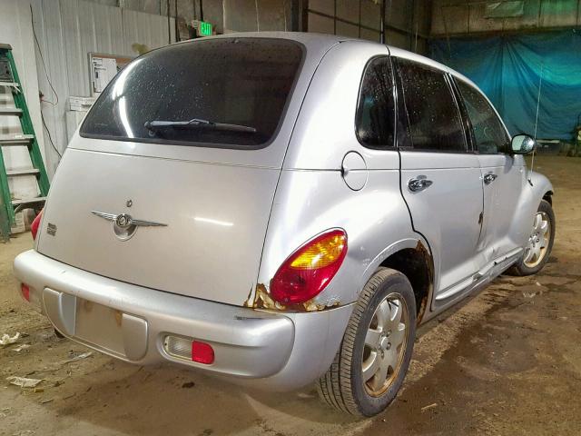 3C4FY58B83T584273 - 2003 CHRYSLER PT CRUISER SILVER photo 4