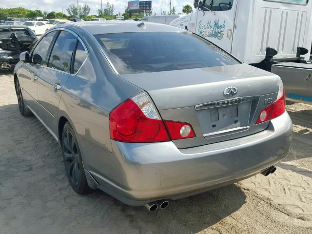 JNKAY01E06M117746 - 2006 INFINITI M35 BASE GREEN photo 3