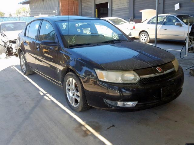 1G8AL52F24Z111591 - 2004 SATURN ION LEVEL BLACK photo 1