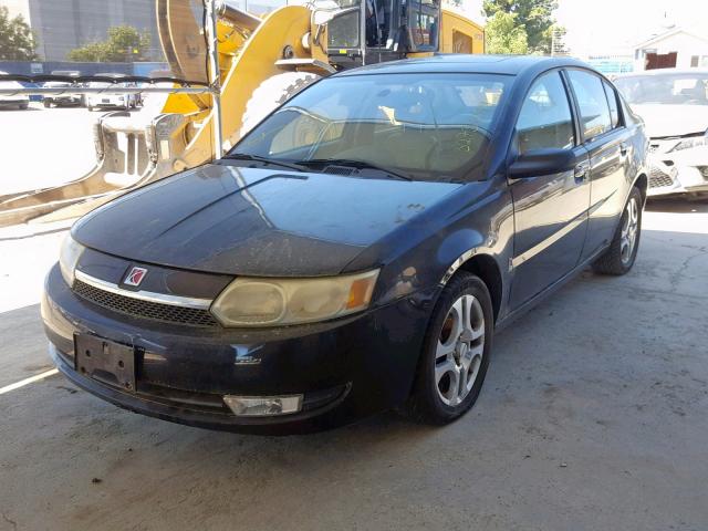 1G8AL52F24Z111591 - 2004 SATURN ION LEVEL BLACK photo 2