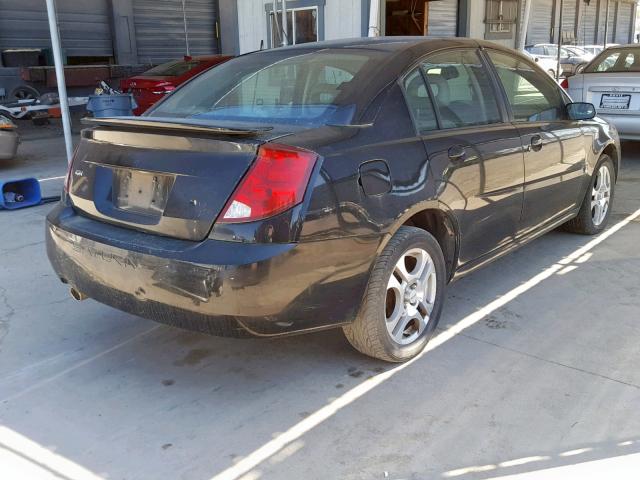1G8AL52F24Z111591 - 2004 SATURN ION LEVEL BLACK photo 4