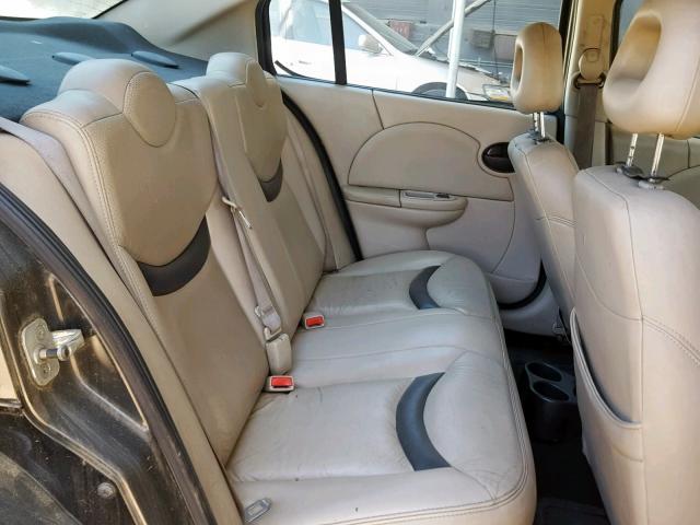 1G8AL52F24Z111591 - 2004 SATURN ION LEVEL BLACK photo 6