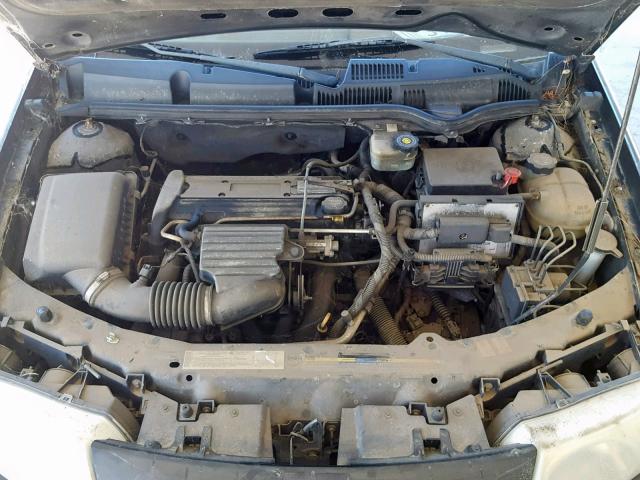 1G8AL52F24Z111591 - 2004 SATURN ION LEVEL BLACK photo 7